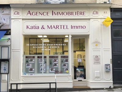 IMG_0210 Façade de l'agence immobilière Katia et Martel Immo à Angers