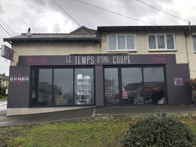 IMG_6230 Façade magasin Coiffeuse Le temps d'une coupe à Angers
