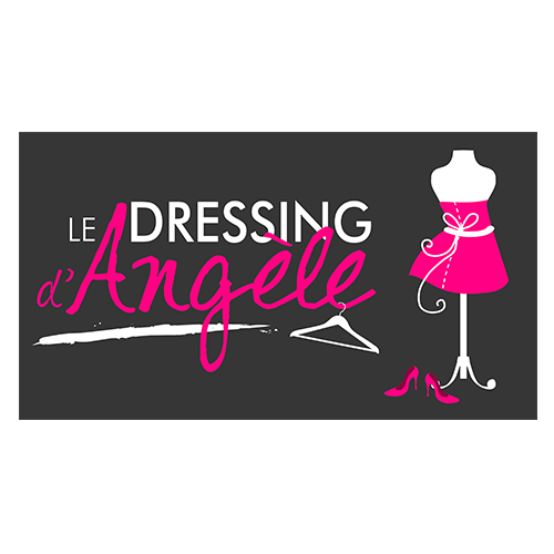 Logo le Dressing d'Adèle dessiné par Elographic